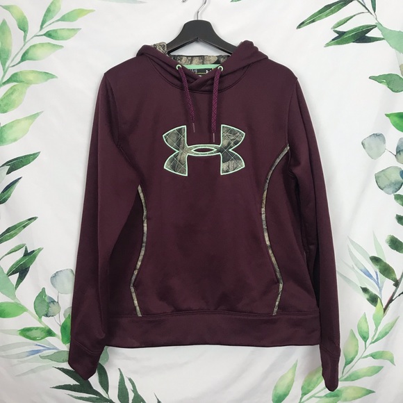 under armour maroon sweatshirt